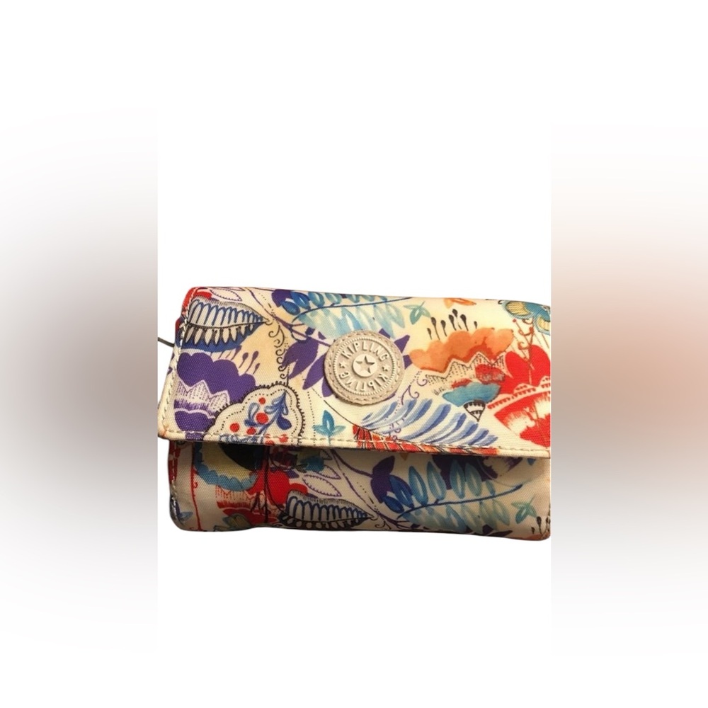 Kipling floral print wallet